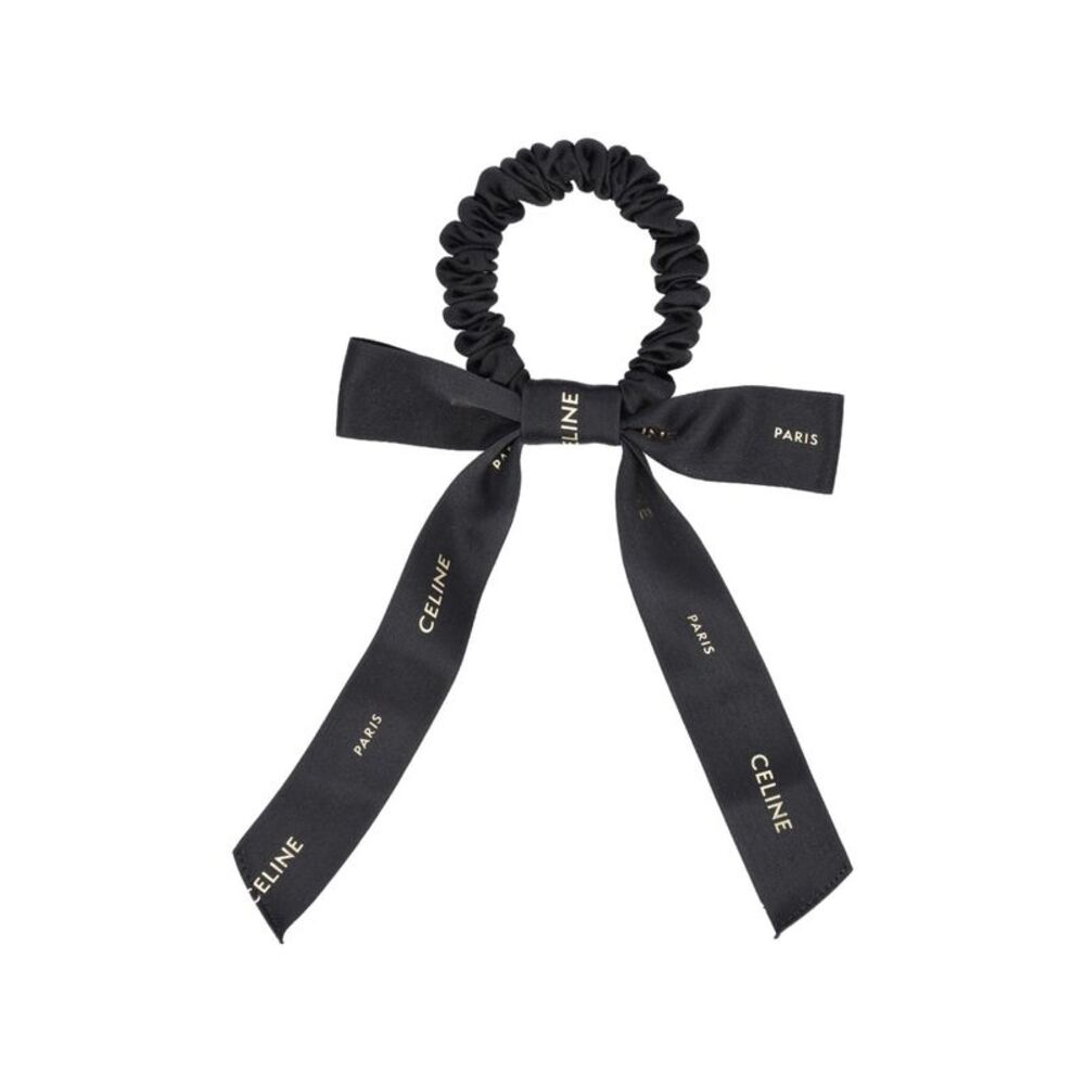 Celine Women Small Bow Scrunchie